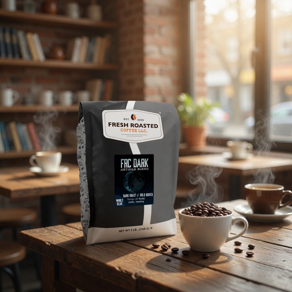 Fresh Roasted Coffee Dark Roast Blend